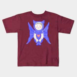 Cute butterfly custom girl Kids T-Shirt